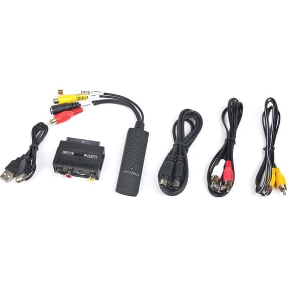 Capture Card Gembird USB Videograbber UVG-002 - Μαύρο image 1