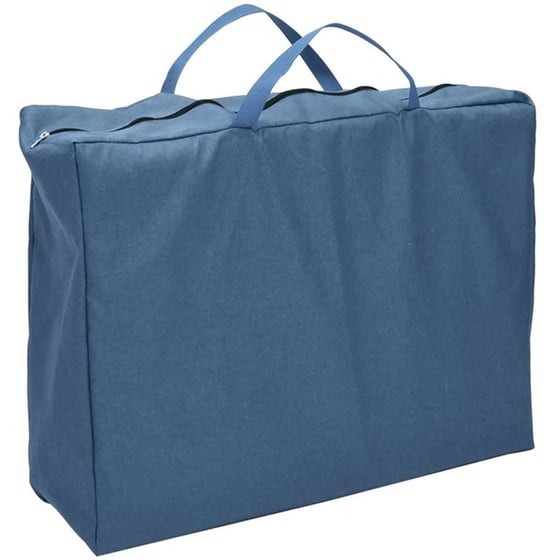 Παρκοκρέβατο VidaXL με Στρώμα Μπλε image 6