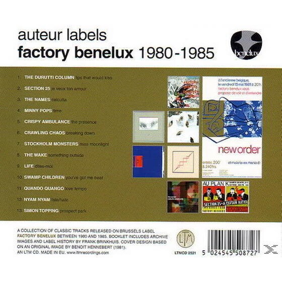 Auteur Labels: Factory Benelux image 3