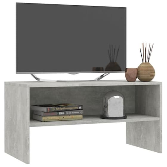 Έπιπλο Τηλεόρασης VidaXL Μοριοσανίδα  80x40x40cm - Γκρι image 3