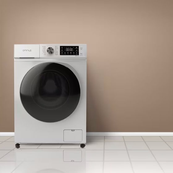 OMNYS WFG-8B12SWBX 8 kg 1.200 Στροφές Λευκό Πλυντήριο Ρούχων image 5
