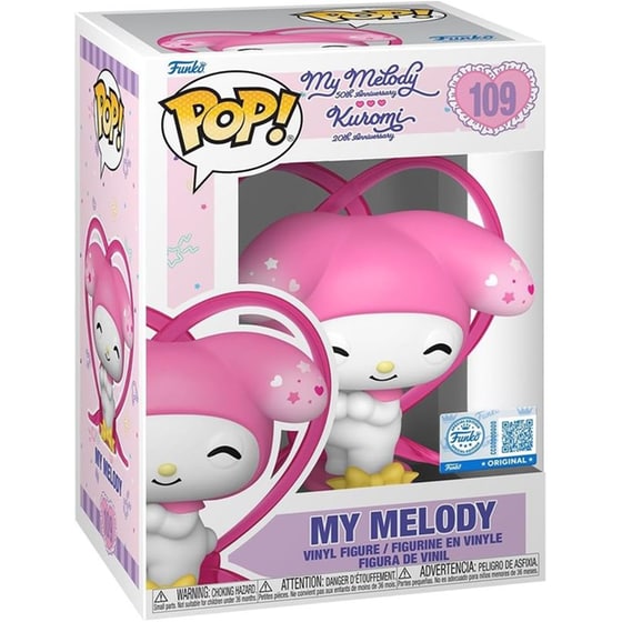 Funko Pop! Sanrio - My Melody 50th Anniversary - My Melody #109 image 1