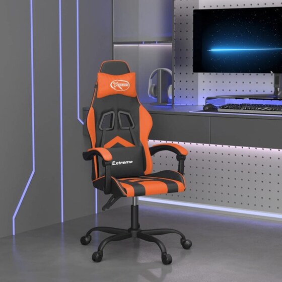 Καρέκλα Gaming VIDAXL 3143896 από Τεχνητό Δέρμα - Μαύρο image 9