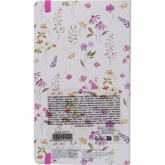 Ημερολόγιο Ημερήσιο Posh+Pop 18Μ 26-27 Flowers image 1