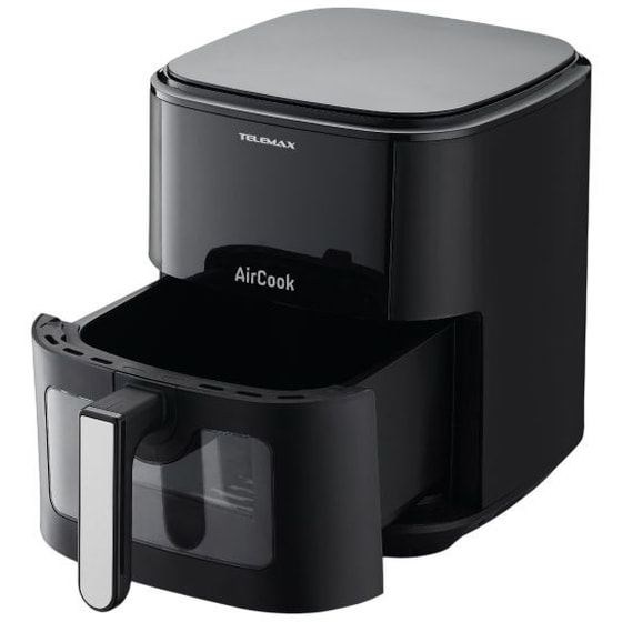 TELEMAX 31-8067 1500 W 6.5 L Μαύρη Φριτέζα Αέρος image 1