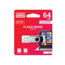 GoodRAM UTS3 64GB USB 3.0 Stick Μαύρο