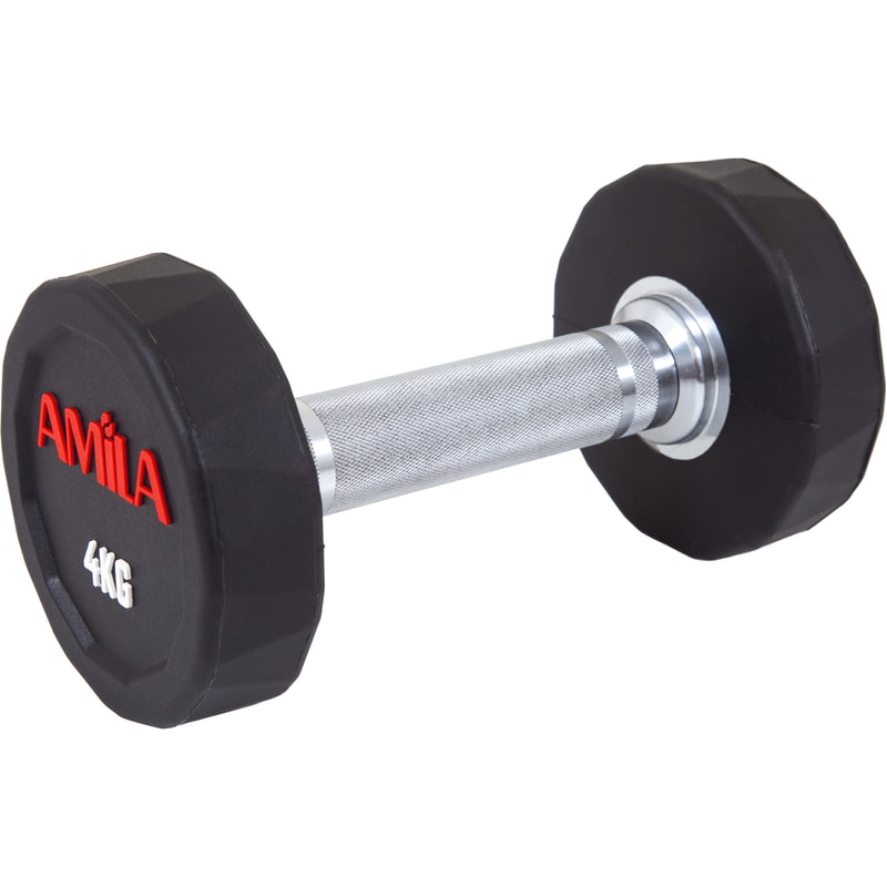 Βαράκι 4 kg Amila Πολυγωνικό 94352 1 Τμχ - Μαύρο