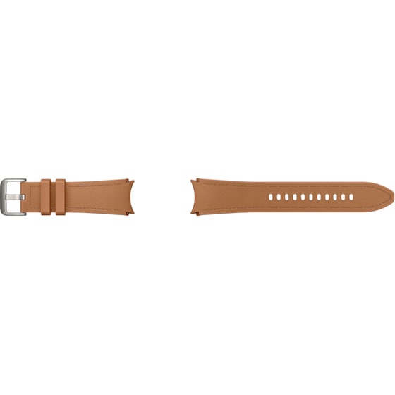 Λουράκι Samsung Hybrid Eco-Leather M/L για Samsung Galaxy Watch6 Classic - Camel image 2