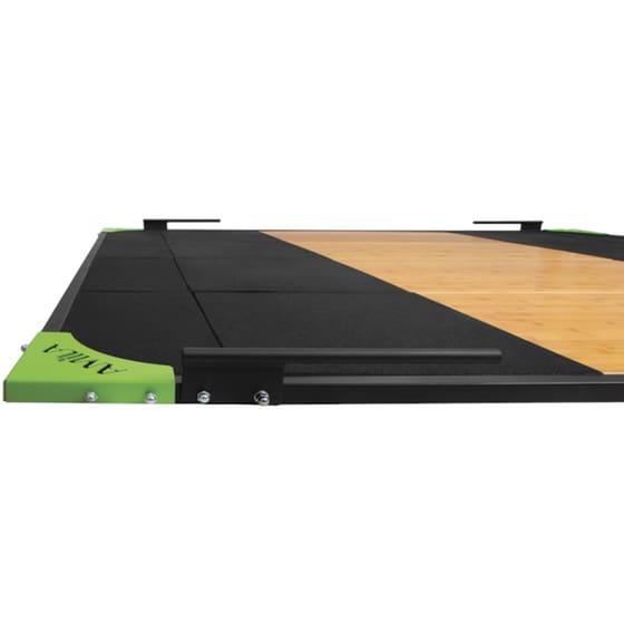 Δάπεδο Γυμναστικής Amila 44489 Άρσης Βαρών 250x200x3cm - Μαύρο/Μπεζ image 2