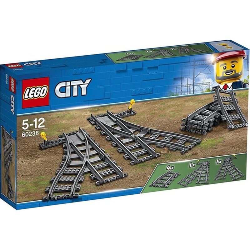 LEGO® City Trains Switch Tracks (60238)