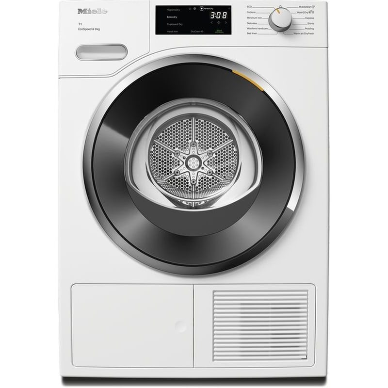 MIELE TWH780WP EcoSpeed 9 kg με Αντλία Θερμότητας Λευκό με WiFi Στεγνωτήριο Ρούχων