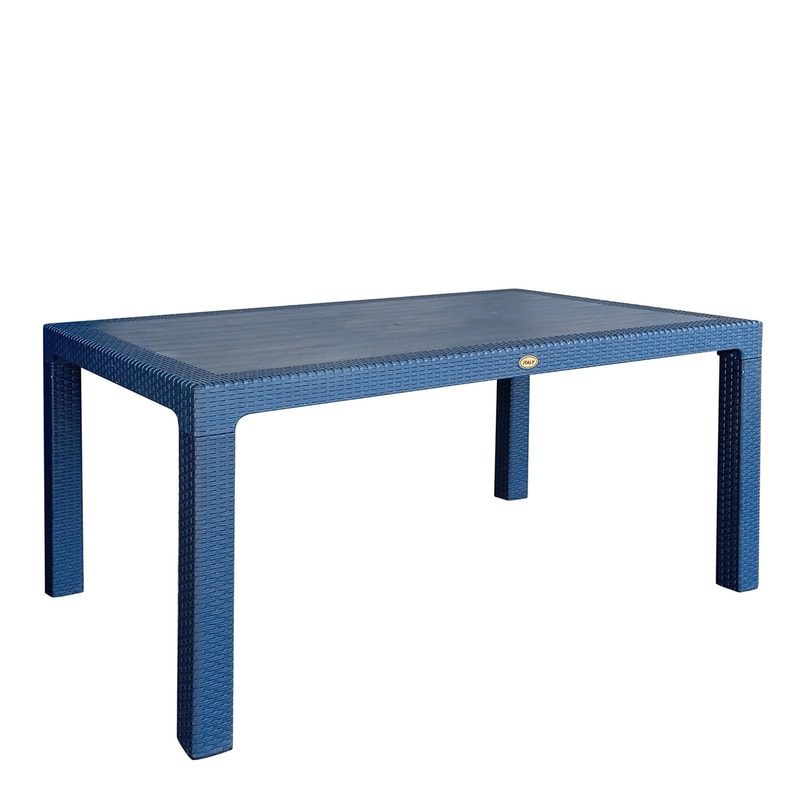 Τραπέζι Κήπου Artelibre Eco από Ανακυκλωμένο PP 150x90x74 cm - Μπλε