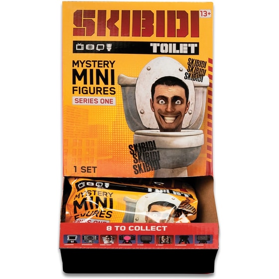 Skibidi Toilet Συλλεκτική Μίνι Φιγούρα 6cm 1 Τμχ - Τυχαία Επιλογή Σχεδίου image 6