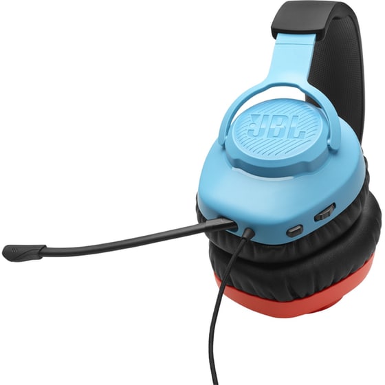 JBL Quantum 100N Gaming Ενσύρματα Ακουστικά 3.5mm - Μπλε/Κόκκινο image 6