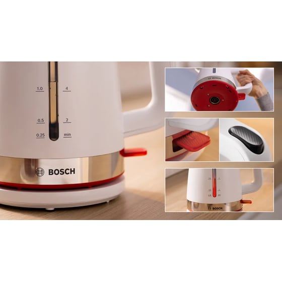 BOSCH MyMoment TWK4M221 2400 W 1.7 L Λευκό Βραστήρας image 4
