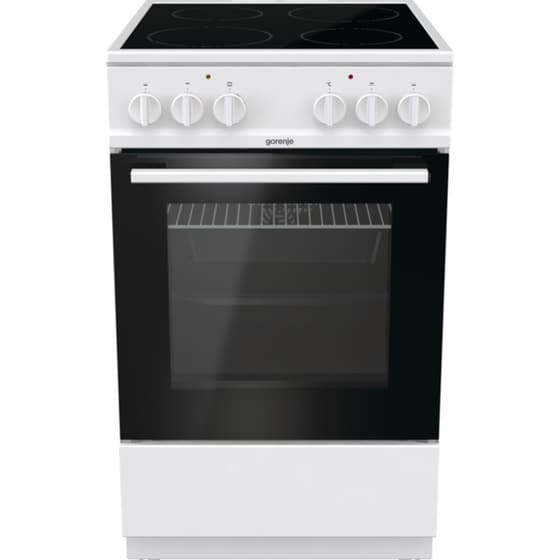 Ηλεκτρική Κουζίνα Κεραμική GORENJE GEC5A61WG 70 lt Λευκό image 0