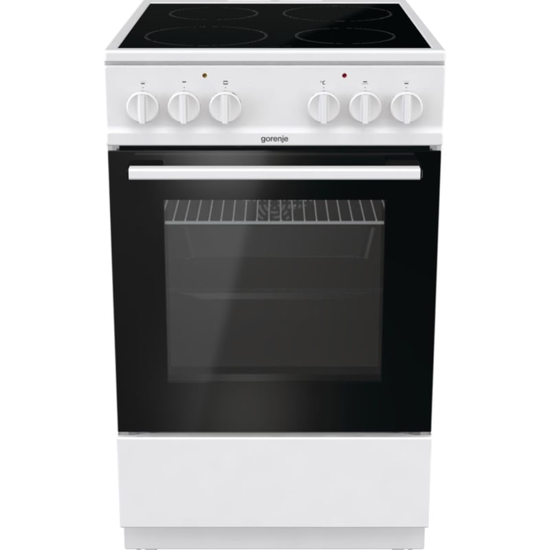 Ηλεκτρική Κουζίνα Κεραμική GORENJE GEC5A61WG 70 lt Λευκό