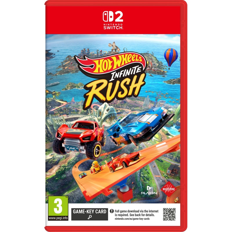 Hot Wheels Infinite Rush (Game Key Card) - Nintendo Switch 2