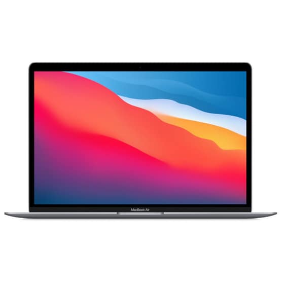 Apple Macbook Air with M1 Chip (Apple M1/8 Cores/16GB/256GB SSD) - Space Grey image 1