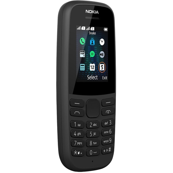 Nokia 105 (2019) Dual Sim - Μαύρο image 3