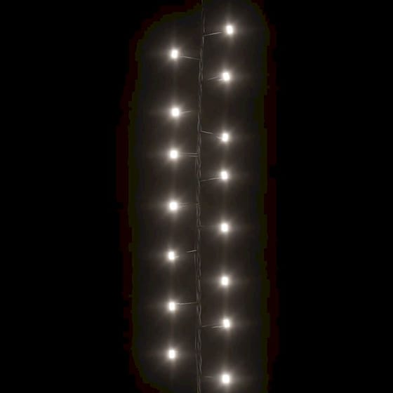 Λάμπακια Compact Vidaxl Με 2000 LED Από PVC 45m - Ψυχρό Λευκό image 5