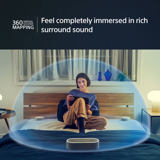 Home Theatre Sony HT-AX7 Portable - Γκρί image 4