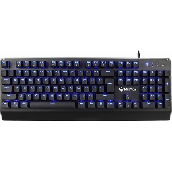 Meetion MK01 Gaming Ενσύρματο Μηχανικό Πληκτρολόγιο με Custom Blue διακόπτες και RGB φωτισμό (US) image 0