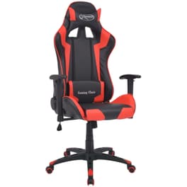 Καρέκλα Gaming VidaXL Racing από Τεχνητό Δέρμα - Μαύρη/Κόκκινη