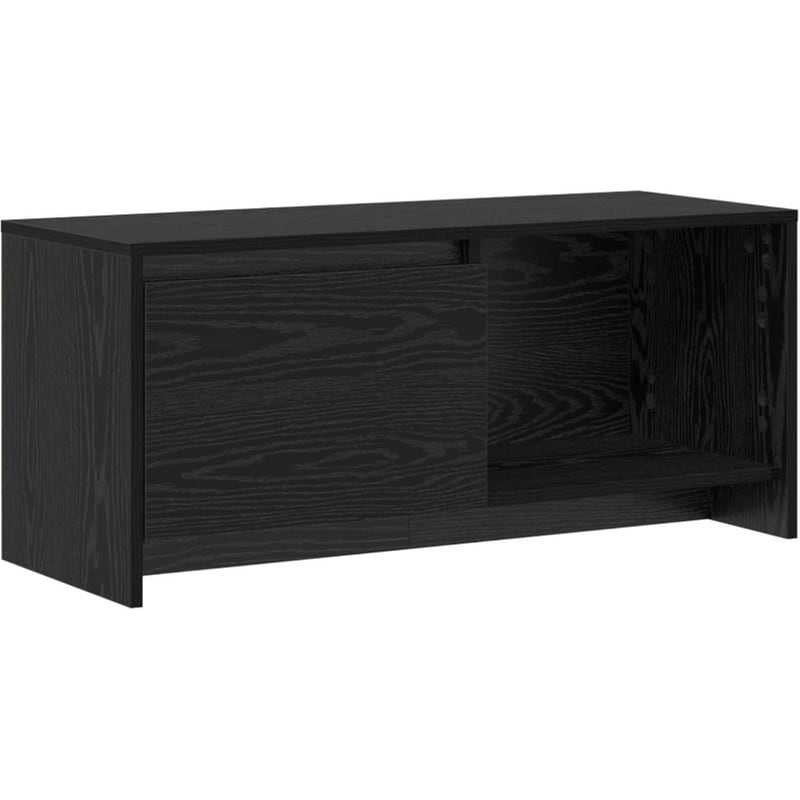 Έπιπλο Τηλεόρασης VidaXL 90 x 35 x 40 cm - Μαύρη Οξιά