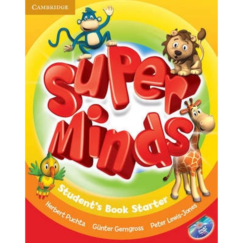 Super Minds Starter Students Book with DVD-ROM
