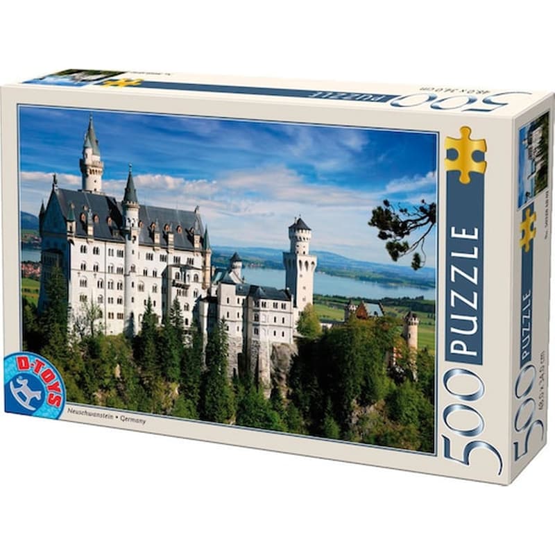 Neuschwanstein Castle 500pcs (50328-02) D-toys