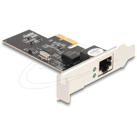 Delock Κάρτα Επέκτασης Pci Σε Rj45 Gigabit Lan 89598, 2.5 Gbps image 1