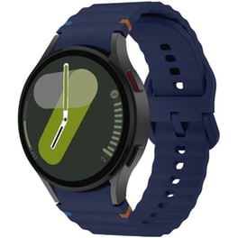 Λουράκι Samsung Galaxy Watch Fe / 7 / 6 / Classic 6 / 5 / 5 Pro / 4 / Classic 4 (47/46/45/44/43/42/40mm) - Tech-protect Silicone Sport Σιλικόνης - Navy Blue (5906302313433)