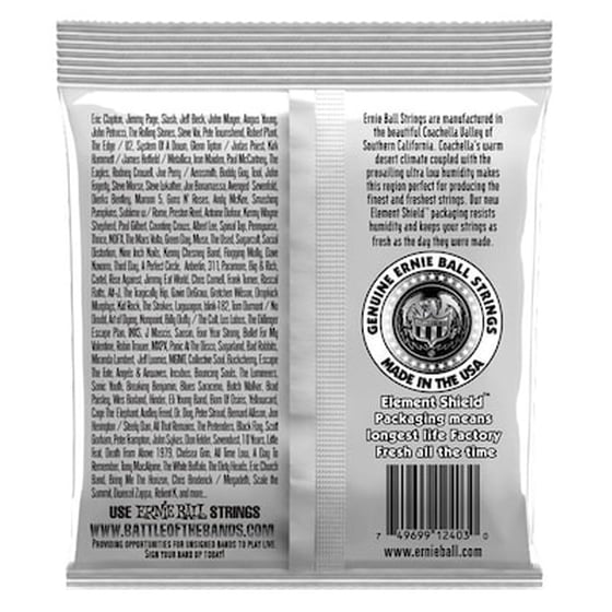 Σετ Χορδές Κλασσικής Κιθάρας Ernie Ball 2403 Clear - Silver image 2