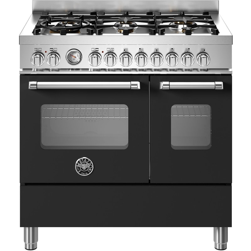 BERTAZZONI MAS96L2ENET 58/33 Lt Μαύρο Μεικτή Κουζίνα Αερίου
