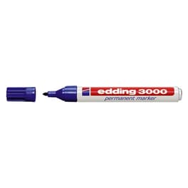 Μαρκαδόρος Ανεξίτηλος Edding 3000 Μπλε 1.5-3.0 mm