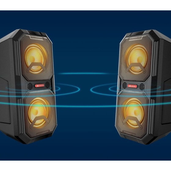 Party Speaker Motorola ROKR 820 80W Karaoke - Μαύρο image 16