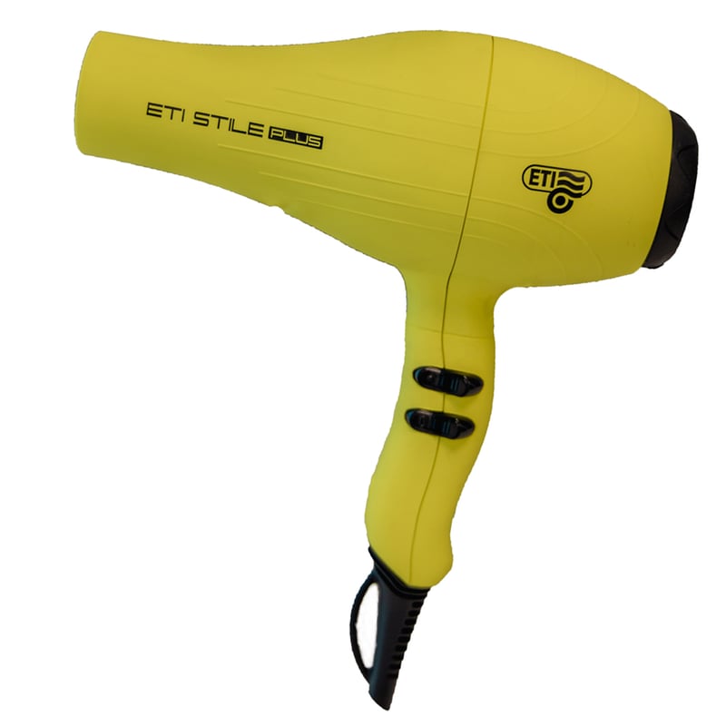 ETI Stile Plus Matt Yellow Limited Edition Σεσουάρ Μαλλιών 2500 W Κίτρινο
