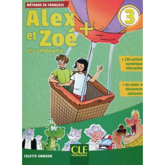 Alex et Zoe + - Livre de l'eleve 3 + CD audio image 0