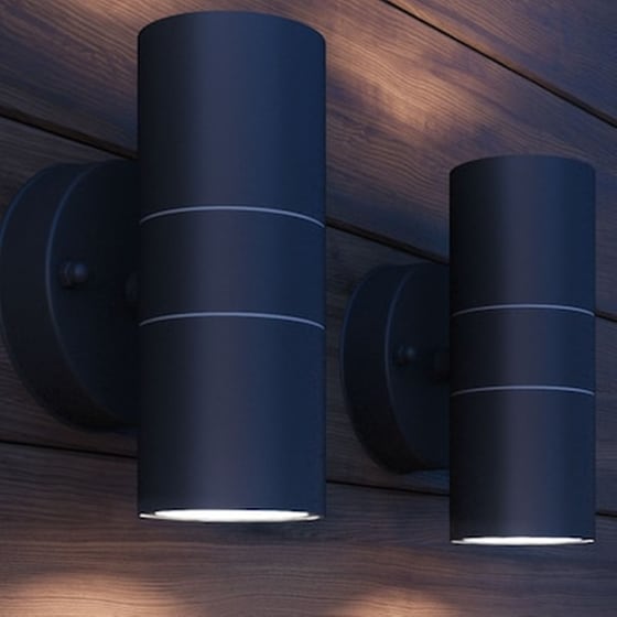 Vidaxl Φωτιστικά Τοίχου Led Εξωτερικού Χώρου 2 Τεμ. Ανοξείδωτο Ατσάλι image 3