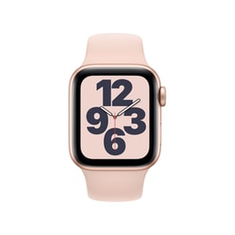 Apple Watch SE 40mm Aluminum Gold Sport Band Pink