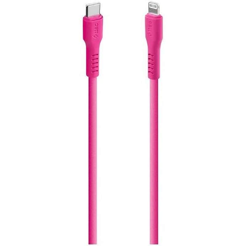 Καλώδιο Φόρτισης TTEC AlumiCable USB-C to Lightning 1.2m - Ροζ