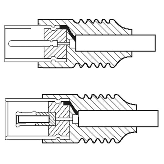 Goobay Καλώδιο Κεραίας Αρσενικό Σε Θηλυκό 11511 70db 2.5m Λευκό image 1