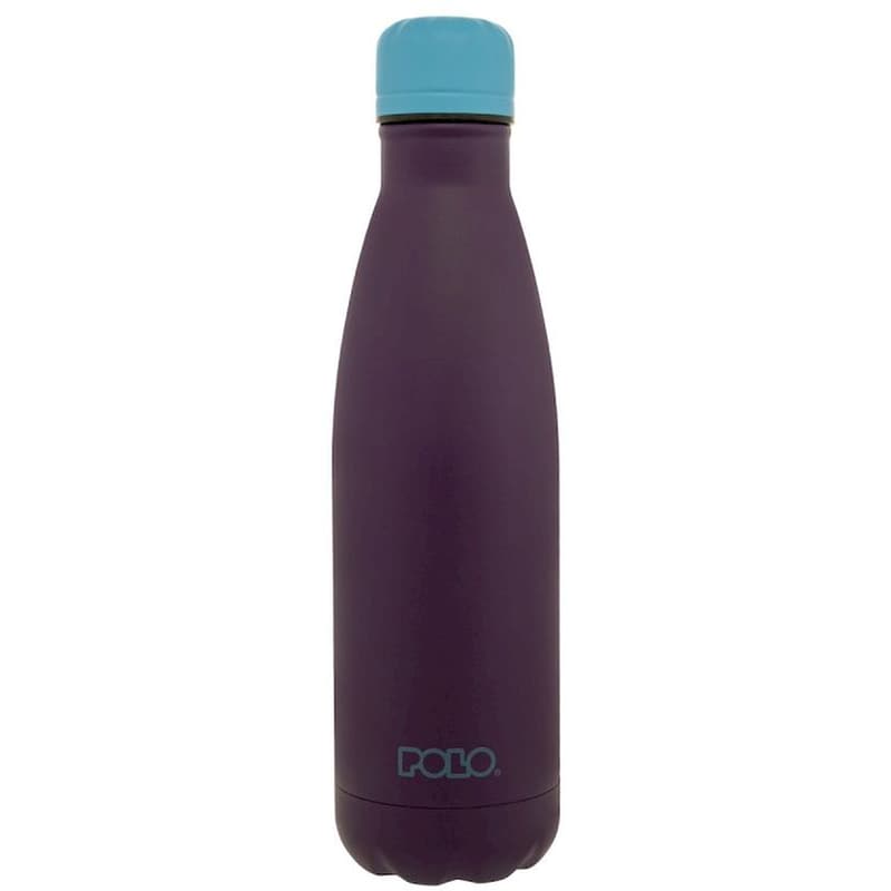 Μπουκάλι Θερμός Polo Μωβ 500 ml