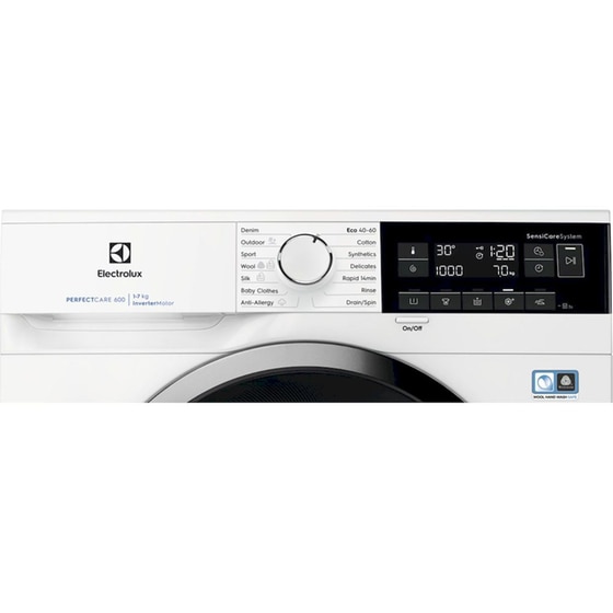 ELECTROLUX EW6SM307S Slim 7 kg 1.000 Στροφές Λευκό Πλυντήριο Ρούχων image 2