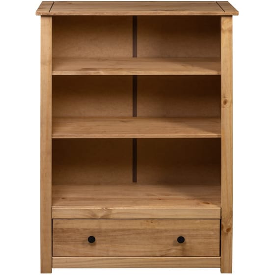 Βιβλιοθήκη VidaXL Panama από Μασίφ Ξύλο Πεύκου 80x35x110 cm - Φυσικό image 3