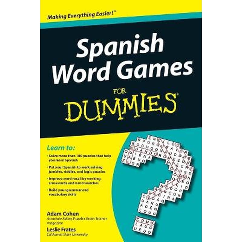 Spanish Word Games For Dummies