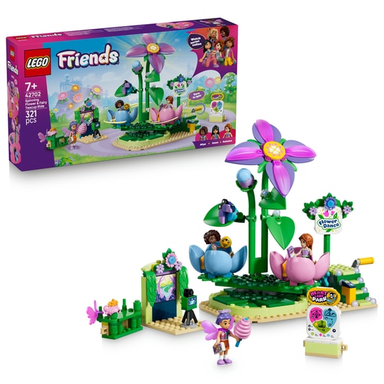 LEGO® Friends Spinning Flower & Fairy Teacup Ride (42702) image 6