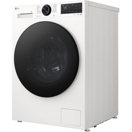 LG F4X5009TWB 9 kg 1.400 Στροφές με WiFi Λευκό Πλυντήριο Ρούχων image 10