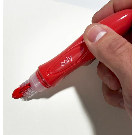 Παιδικά Πινέλα Zωγραφικής με Χρώμα Ooly Easy Squeezy (6 Τεμάχια) image 4